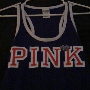 Pink Victoria secret tank. Worn once ,